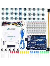 Elegoo UNO Project Basic Starter Kit with Tutorial and UNO R3 for Arduino