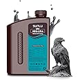SUNLU 2000G ABS Like Resin for 3D Printer, 405nm UV Curing Photopolymer Rapid 3D Resin for 2K 4K 6K 8K LCD/DLP/SLA 3D Printers, Non-Brittle & High Precision & Low Shrinkage, 2KG, Dark Grey