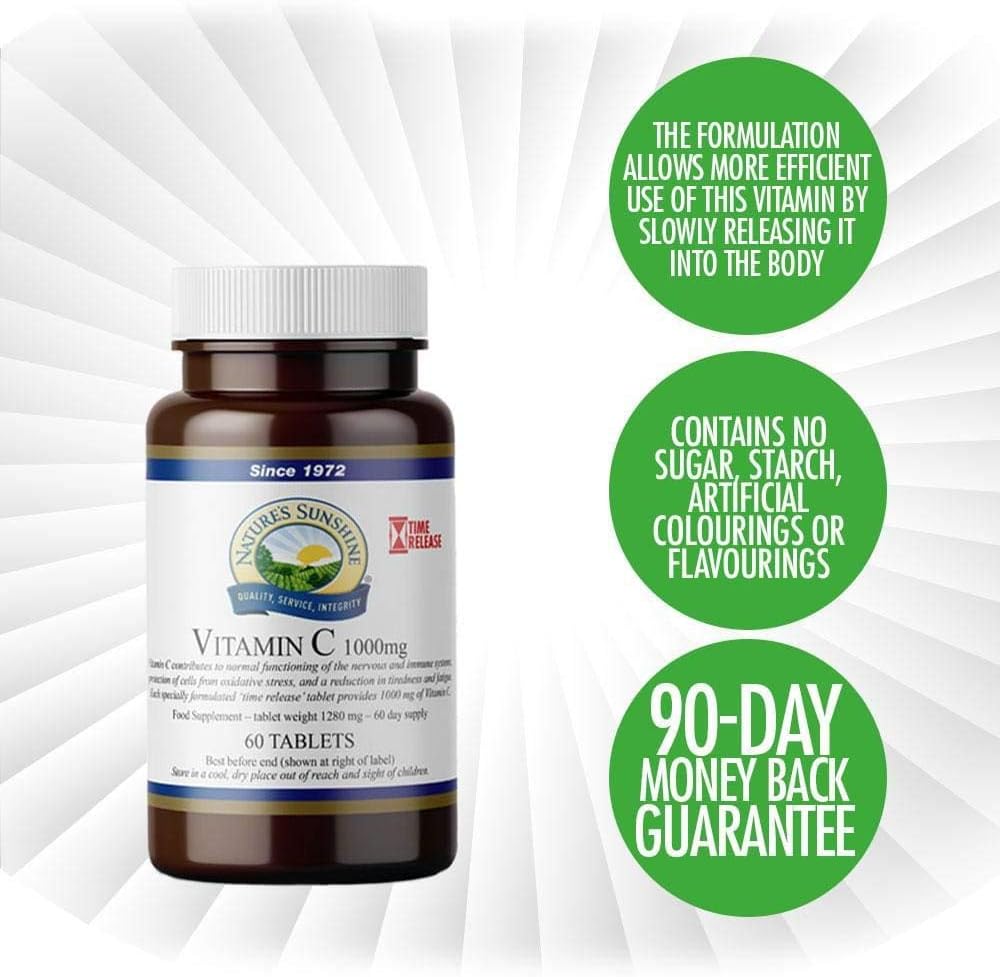 Vitamin C 1000mg Timed Release (60), 60 g (Pack of 1) - Image 4