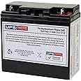 Exide EP17-12 12V 17Ah NB Compatible Replacement Battery by UPSBatteryCenter