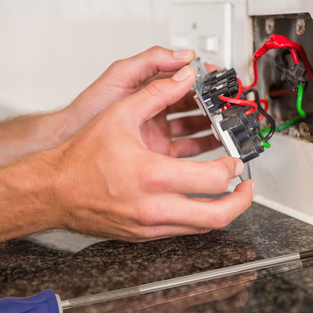 Phillips Screwdriver and Slotted Screwdriver,QM-STVR 8\'\' Screwdriver Length Shank Screwdriver Magnetic Tip Cross Head Flat Head NO.2 Screwdriver (2 pack 8\'\' phillips and slotted screwdriver)