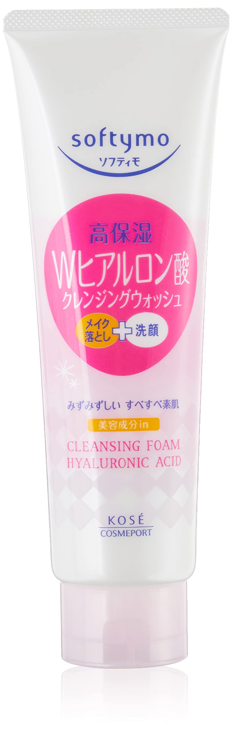KOSE COSMEPORT softymo Super Cleansing Wash Hyaluronic Acid 190g (japan import)