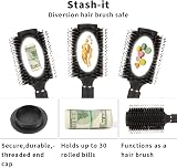 faddy-1 Diversion Safe Hair Brush Comb Stash Money Jewelry Valuables Travel view 4