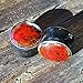 Pair - Red Ruby Aventurine Glass Ear Plugs Organic Handmade double-flared gauges Essential Oil Diffuser