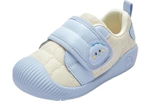 Balabala Boys Girls Walking Shoes, Non-Slip Soft Soles Unisex Baby Walker Shoes