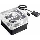 CPU Water Cooler Pump,Pump for PC Water Cooling Systems-Support PWM -500L/H-G1/4 Threaded Hole