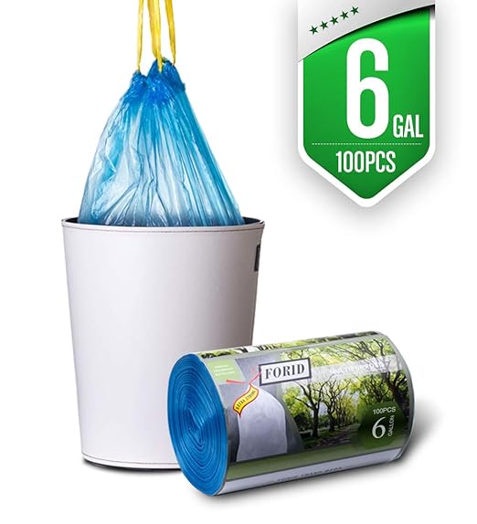 Bolsas basura 8 litros | Bolsas de plástico, de papel, de tela