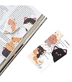 Gudetama Magnetic Page Clips 6-Pack - Cute Bookmark Set For Books & Journals