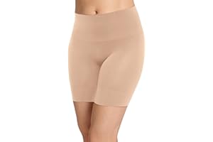 Jockey Women's Shapewear Skimmies Seamfree 360° Tummy Smoothing Mid-Waist Short