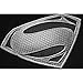 BELLO TUTTI Men's Slim Superman Logo Black Sleeveless Shirts