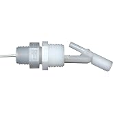 Madison M8700-C Polypropylene HVAC Series Condensate Level Float Switch, 30 VA SPST, 1/2" x 3/4" NPT Male, 100 psig Pressure