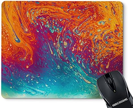 NUOCHUANG Soap Bubbles Mouse Pads Design Non-Slip Rubber Computer Mouse Pad