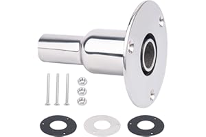 SZLYYDS 24mm/0.94" 316 Stainless Steel Thru Hull Exhaust Skin,Diesel Heater Exhaust Skin Fitting,for Diesel Parking Heaters