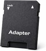 Harrista 5X Micro SD to SD Card Adapter Converter for Camera Laptop PC Black view 7