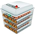 JAEDO Automatic Egg Incubator 150~180 Egg Incubator Digital Automatic Hatcher with Egg Turning for Chickens Ducks Goose Birds