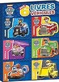 Mes 6 livres véhicules La Pat' Patrouille : Coffret en 6 volumes : Chase ; Marcus ; Stella ; Rocky by