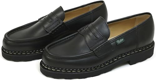 Amazon パラブーツ ランス ブラック Reims Noire Lis Noir ローファー スリッポン