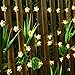 SKYFIRE Led Flower Fairy Lights，22ft 50 Led Blossom Solar Fairy Lights Solar Flower String Lights for Outdoor,Garden, Patio(Warm White)