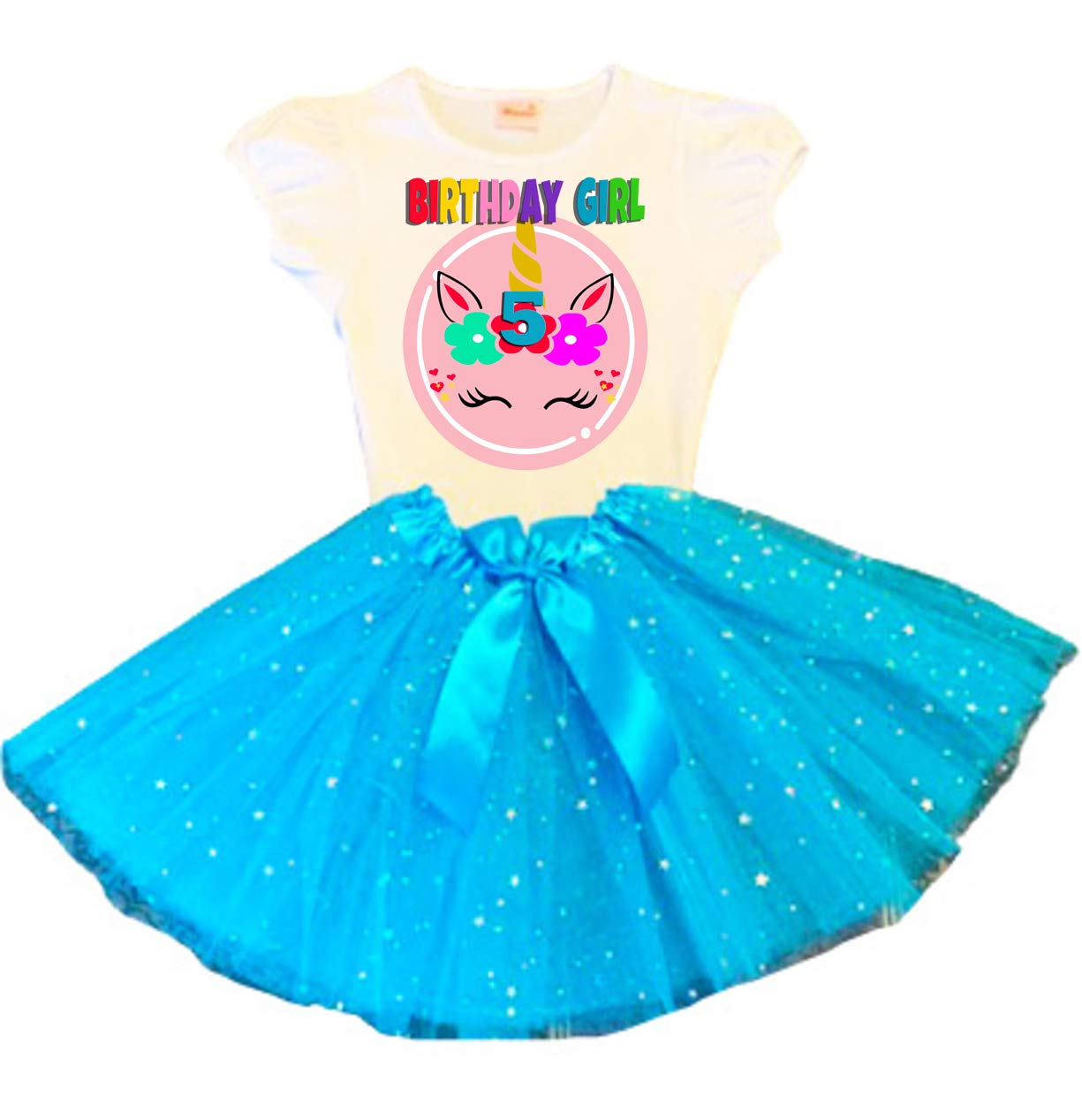 5th birthday unicorn outfit