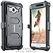 Samsung Galaxy Luna/Galaxy J1 (2016) J120 / Amp 2 / Express 3 case, COVRWARE [Aegis Series] Built-in [Screen Protector] Heavy Duty Full-Body Rugged Holster Armor [Belt Clip][Kickstand], Black