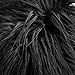 MIULEE Pack of 2 Decorative Faux Fur Throw Pillow Covers New Luxury Series Style Fluffy Pillow Case Cushion Cover for Sofa Bedroom Car 20 x 20 Black