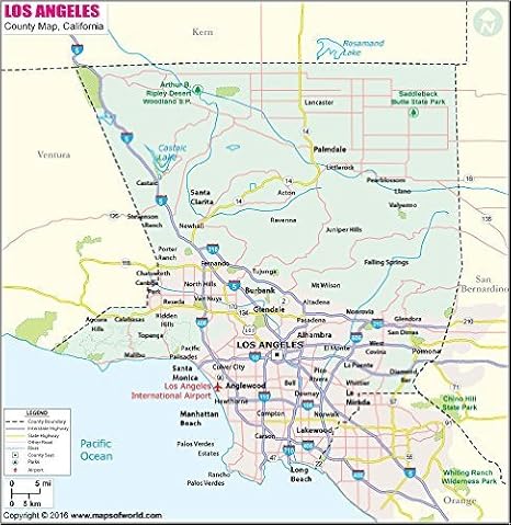 Map Of Ventura County California - Maps Location Catalog Online