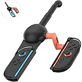 Nargos Fishing Rod Controller for Nintendo Switch 2/ Switch/Switch Oled, Gaming Accessory, Compatible with Bass Pro Shops: The Strike & Fishing Star World Tour, Ideal for Family Fun & Gifting