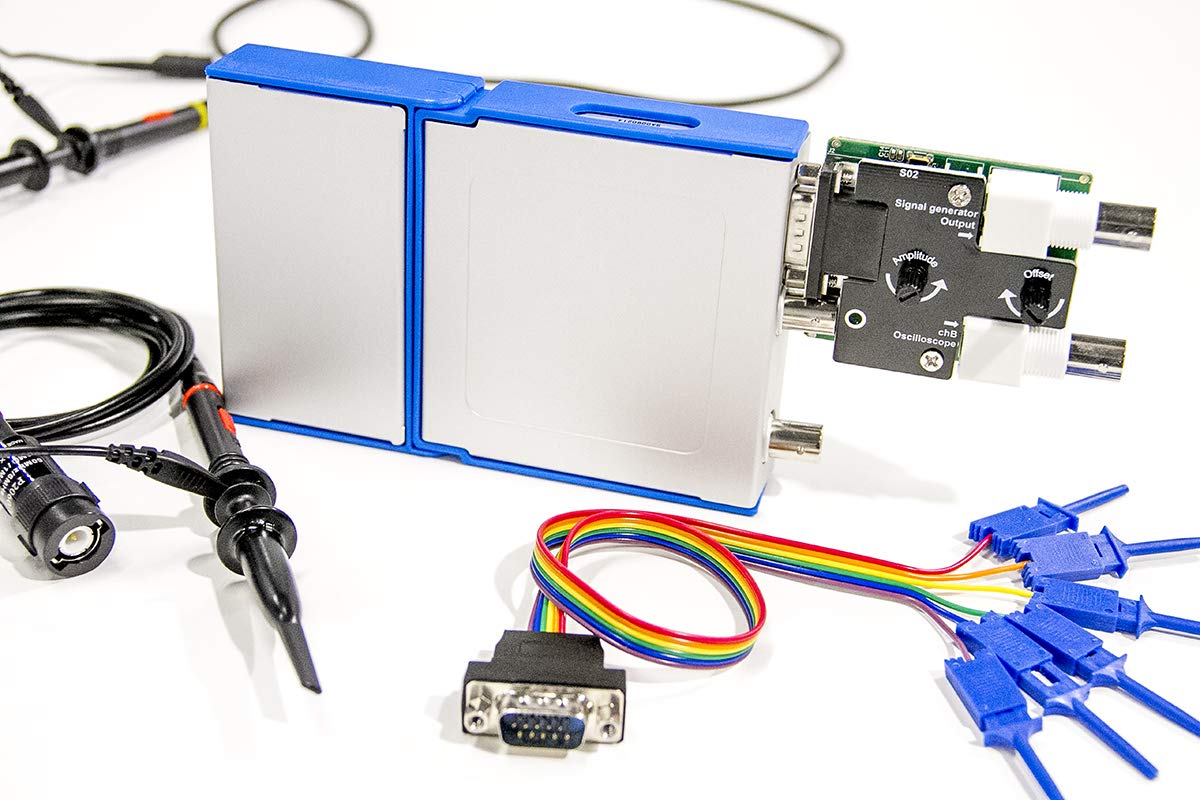 Loto OSC482X, USB Oscilloscope + Signal Generator + Logic Analyzer