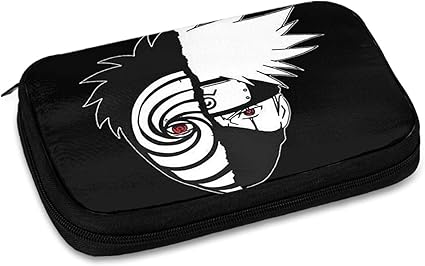 Amazon ナルト疾風伝 旅行カバンpc周辺小物整理収納バッグusbメモリイヤホンケーブル配線充電器収納 配線アクセサリー 文房具 オフィス用品