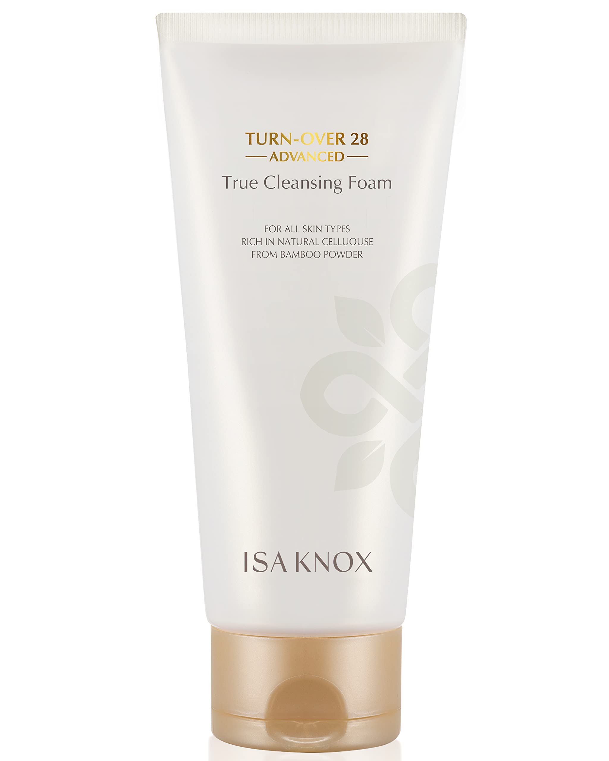 Isa Knox True Foaming Facial Cleanser (6.1fl oz) - Korean Skincare, Non-Drying Bubble Foam Face Wash, Pomegranate Vinegar, Natural Bamboo Cellulose