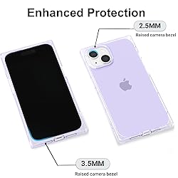 LoeoeL for iPhone 15 Clear Case Rectangle