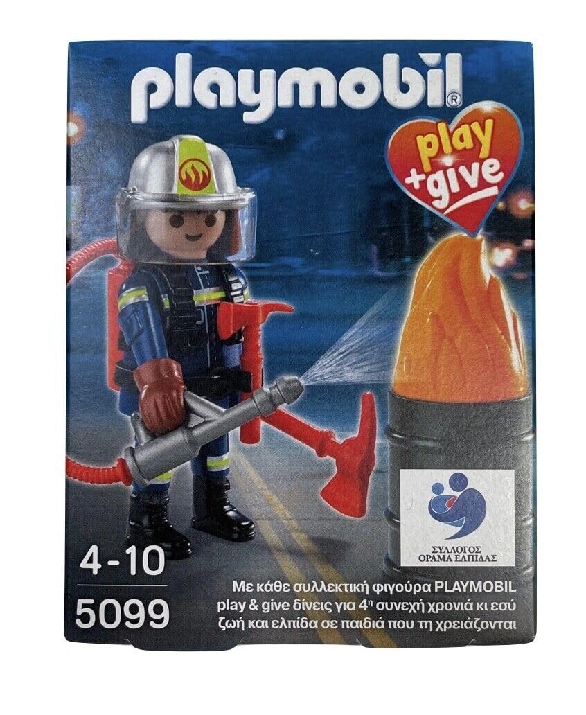 Playmobil 5099 FIREMAN * EXCLUSIVE CODE * PLAY AND GIVE 2015