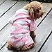 Petparty® Sweetie Dog Coat for Dog Clothes Dog Jumpsuit Soft Cozy Pet Clothes Pet Coat (Pink, S)
