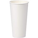 Amazon Basics Compostable 20 oz. Hot Paper Cup, Pack of 250