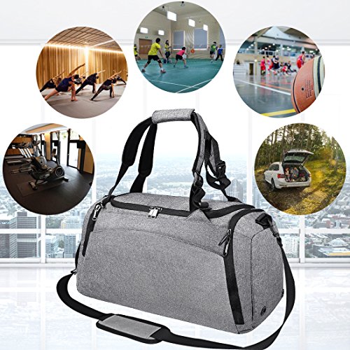 Gym Duffle Bag Waterproof Travel Weekender Bag for Men Women Duffel Bag