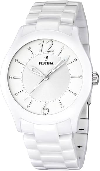 Festina Reloj Analógico para Unisex de Cuarzo con Correa en Cerámica F16638/1