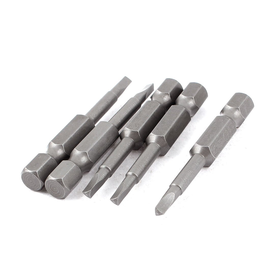 Sourcingmap 1/4 Inch Hex Shank 2.3mm Triangle Head Magnetic Screwdriver Bits 5pcs