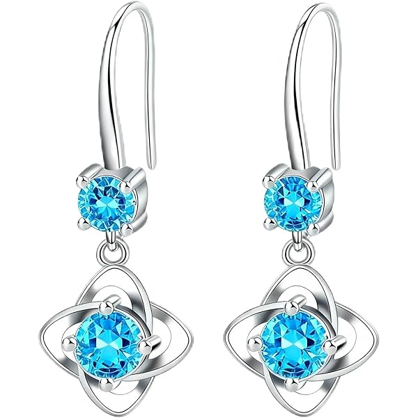 Aurora Tears Orecchini Pendenti In Argento 925 Con Zirconi Cubici A Goccia – Eleganti E Brillanti