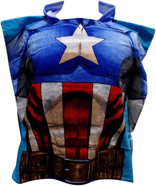 captain america hooded towel