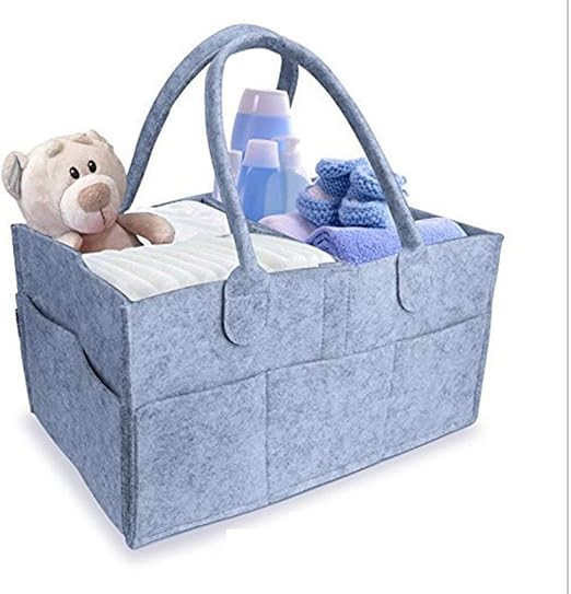 Organizador de pañales para bebé, contenedor de almacenamiento para