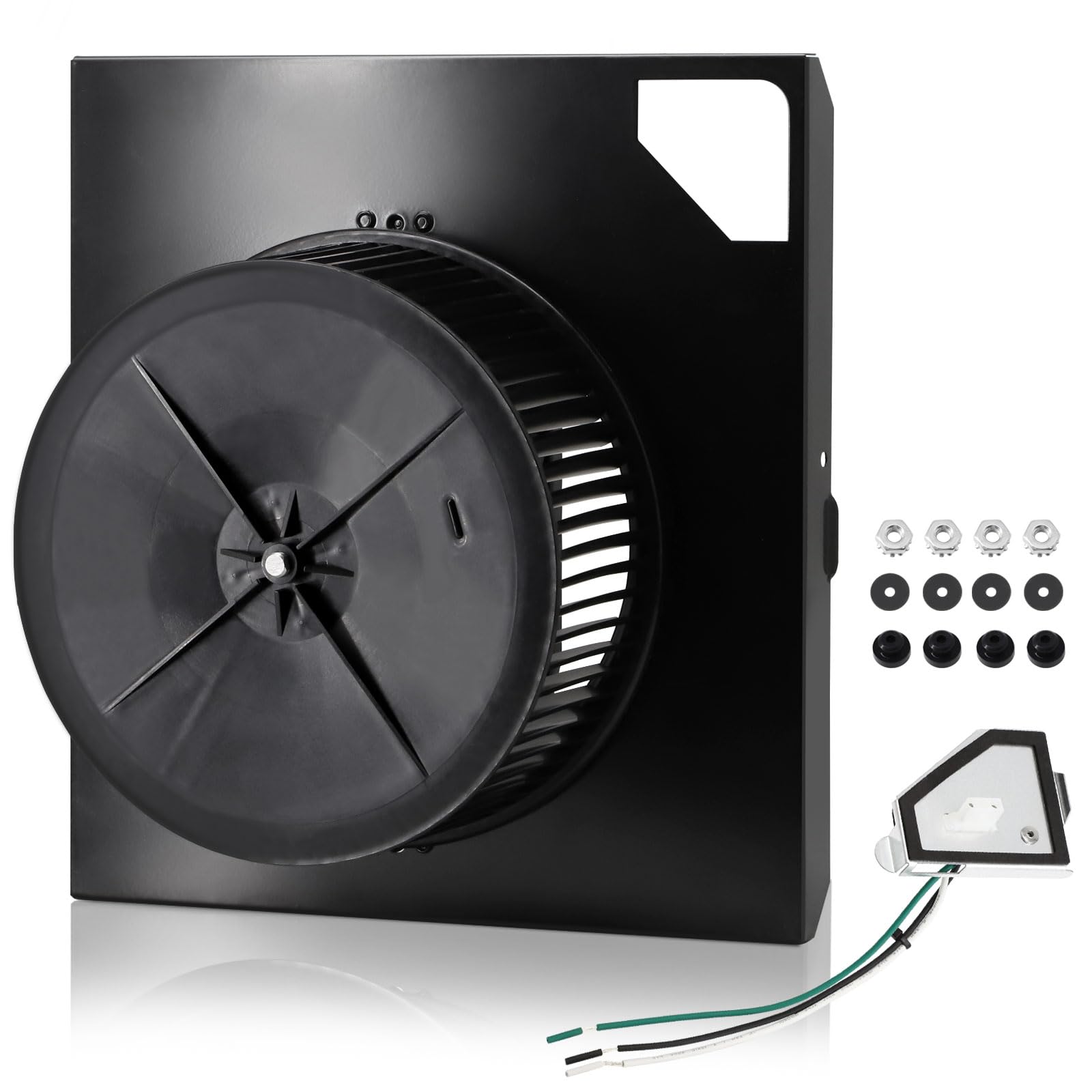 Bath Fan Motor Broan NuTone Bathroom Exhaust Fan Motor Assembly -  Replacement For QTRN110L, QTN110E \u0026 Other Models Bathroom Fan Motor, image size:1600x1600