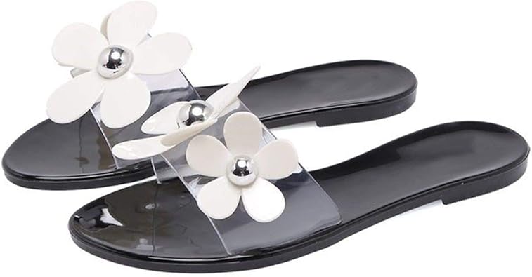 girls black jelly shoes