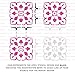 Lydia Tile Stencil - Stencil Patterns, Boho Stencil, Stencils for Patio, Floor Tile Paint, Mexican Tile Stencil