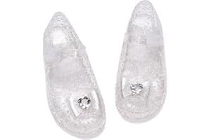 Naihoow Girls Princess Mary Jane Flats for Dress Up, Dance Party, Cosplay - Jelly Shoes