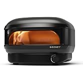 Gozney Arc Lite Propane Outdoor Pizza Oven, Heats up to 950F - Off Black | Make 12" Pizza in 60 Seconds, Precision Control Lateral-Flame, Gas Control Dial, Removeable 0.5" Stone Floor