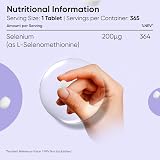 WeightWorld Selenium 200mcg 365 Tablets L-Selenomethionine UK Made Vegan view 5