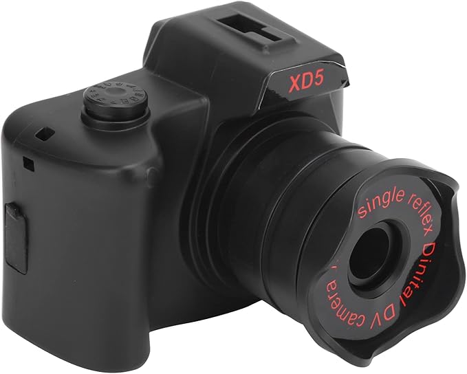 Goshyda XD5 Children Camera Portable 30x Zoom Recorder HD SLR Digital Camera with Huge Battery Capacity for Childrens Gifts