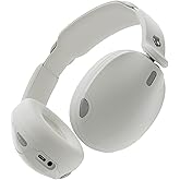 Skullcandy Hesh 540 ANC Wireless Over-Ear Bluetooth Headphones with THX Spatial Audio, Active Noise Cancelling, Personalized Sound, Up to 65 Hours Battery, Microphone for iPhone Android - Bone