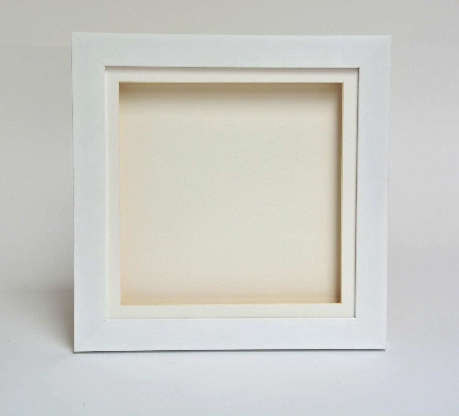 Boldon Framing 3D 2" Deep Box Picture Frame12x12White Amazon.co.uk
