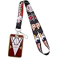 Kivenda Hunter X Hunter Lanyard Keychain with Card Holder – Neck Strap for ID Cards, Badge Holders and Mobile Phones (Style A)